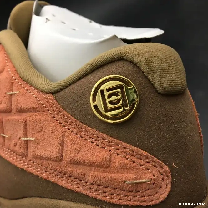 Cheap x Sepia AT3102-200 Jordan 13 Air CLOT Canteen-Terra Low Blush Stone 0613